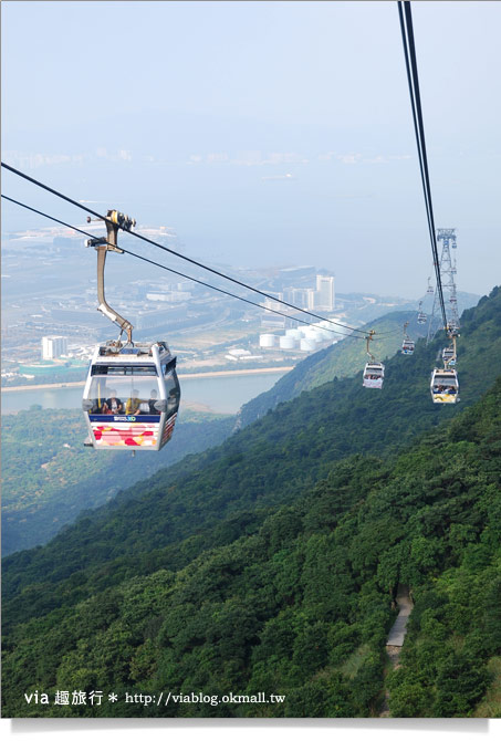 香港必去景點》從空中玩香港～昂坪360纜車