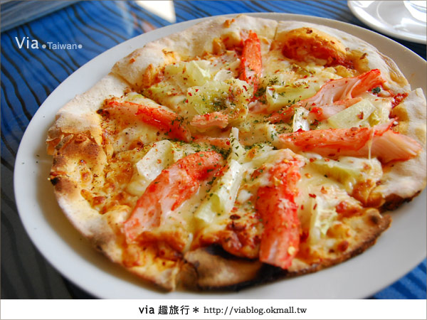 三芝美食》Pizza Olmo窯烤披薩～在舊社區裡靜靜飄香