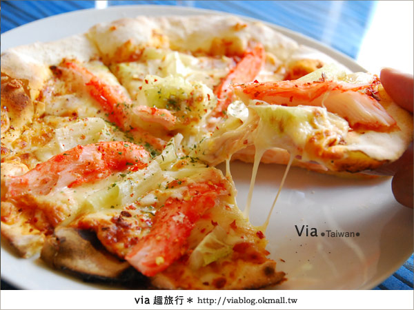 三芝美食》Pizza Olmo窯烤披薩～在舊社區裡靜靜飄香