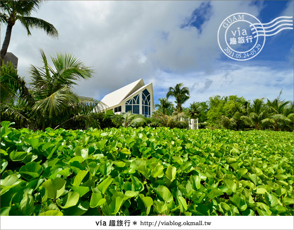 關島教堂》海外婚禮浪漫美地！到關島結婚去～