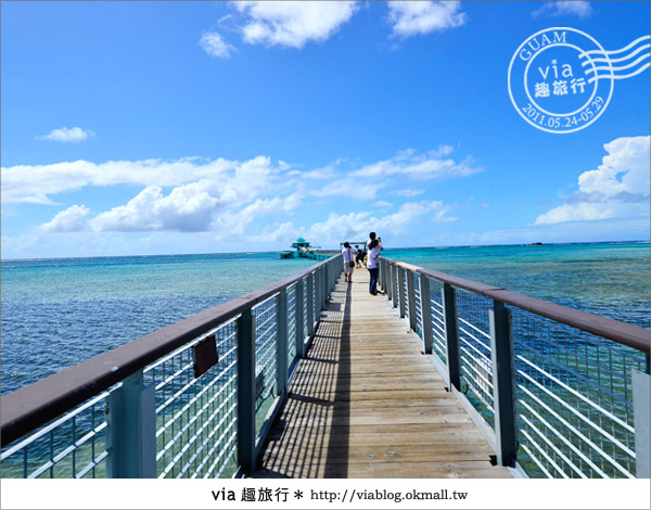 關島景點》最美的海中展望台～FISH EYE魚之眼展望台