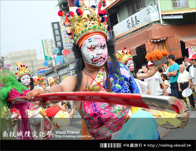 南投廟會遊行》南投配天宮城隍聖誕文化祭～市區遊行篇！