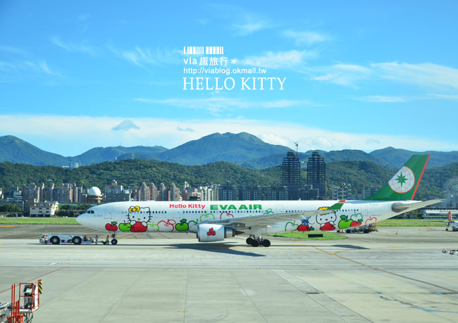 【長榮航空】Hello kitty彩繪機～乘著粉紅夢幻的KITTY去旅行！