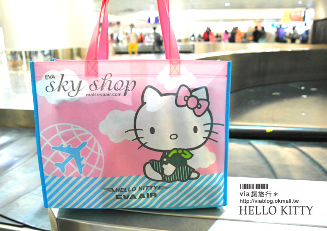 【長榮航空】Hello kitty彩繪機～乘著粉紅夢幻的KITTY去旅行！