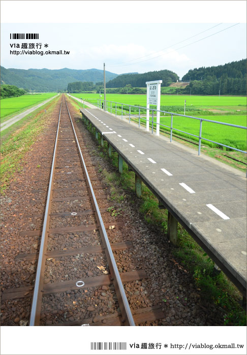 秋田鐵道旅行》via東北小旅行(7)美景慢慢遊：由利高原鐵道～鳥海山麓線