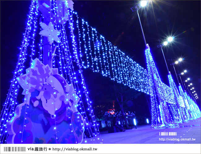 台中耶誕節活動》來台中市政府～渡過夢幻的藍色耶誕節