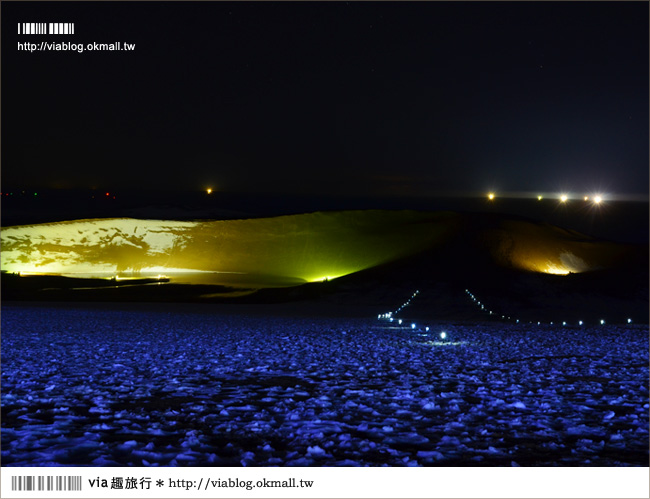 鳥取旅遊》鳥取沙丘光之序章《夜間燈祭》～感受冬季限定的浪漫光景！