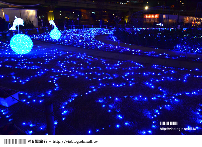 大阪冬季旅遊》冬季限定！大阪中之島「光之文藝復興彩燈節」～浪漫吧！大阪！