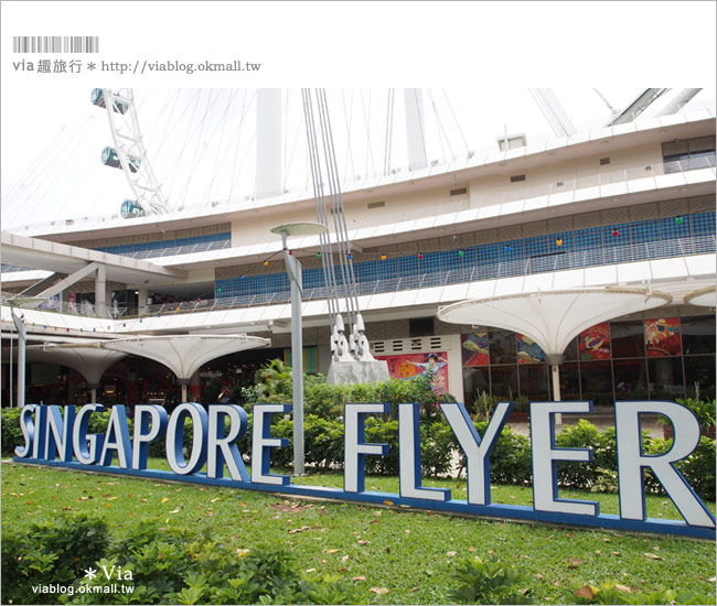 新加坡景點》全世界最高的摩天輪～SINGAPORE FLYER新加坡摩天輪！