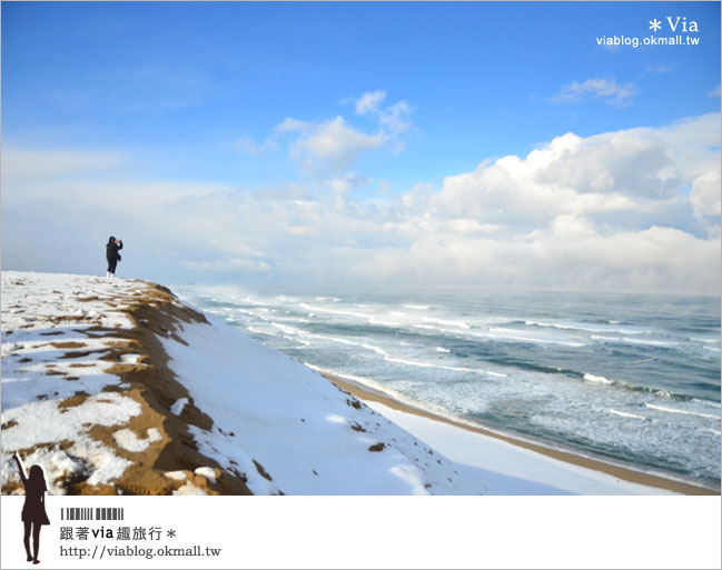 鳥取旅行》鳥取砂丘～變身雪丘也好美！鳥取必玩的旅遊景點～