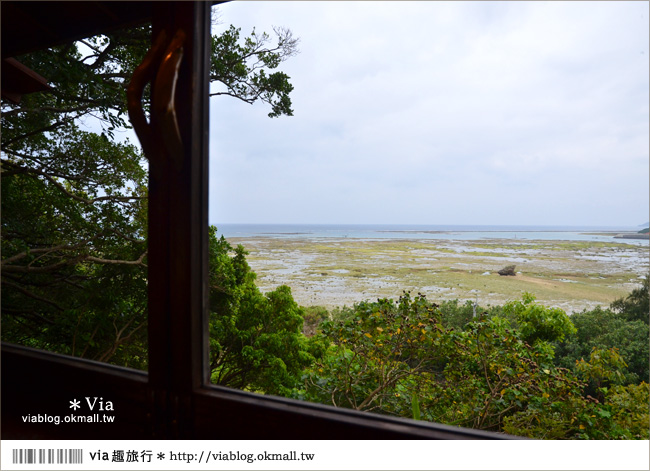 沖繩餐廳》沖繩「山之茶屋・樂水」～一個有山有海的療癒系木屋茶坊！