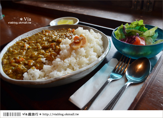 沖繩餐廳》沖繩「山之茶屋・樂水」～一個有山有海的療癒系木屋茶坊！