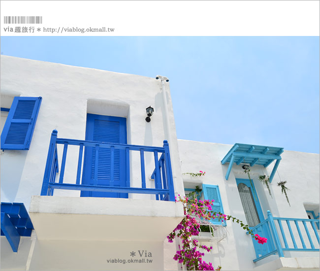 泰國景點》泰國必去景點～超好拍照的華欣聖托里尼遊樂園Santorini Park①