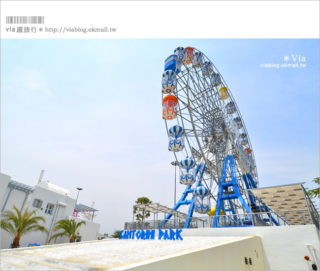 泰國景點》聖托里尼遊樂園Santorini Park～曼谷出發交通攻略篇！③