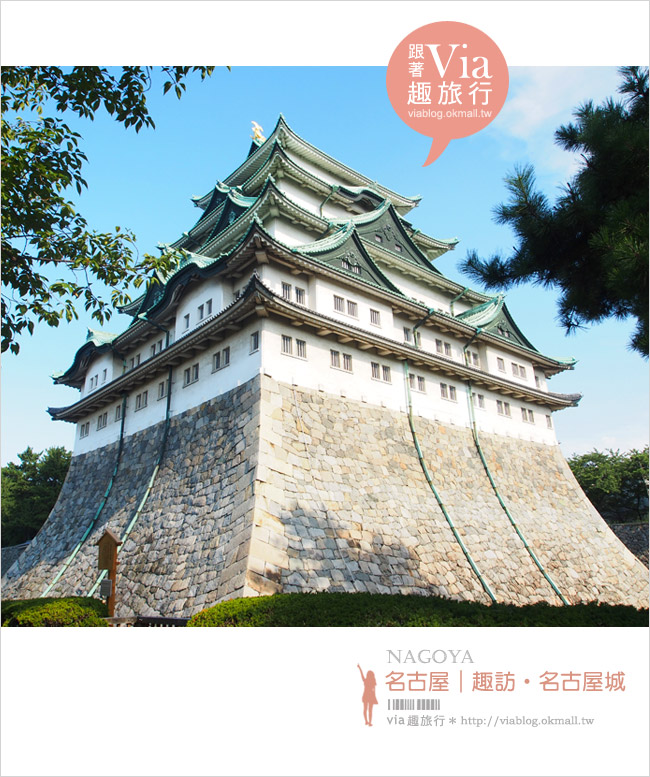 名古屋旅遊景點》名古屋城～名古屋必去景點！優美如畫的名古屋城天守閣