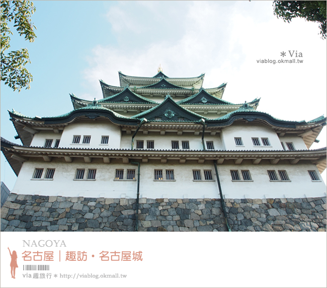 名古屋旅遊景點》名古屋城～名古屋必去景點！優美如畫的名古屋城天守閣