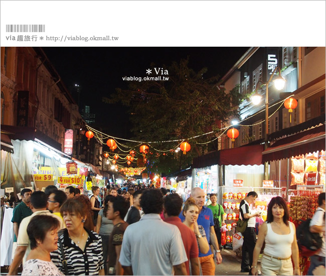 新加坡逛街推薦》牛車水夜市（Chinatown）～夜間逛街就往這裡出發吧！