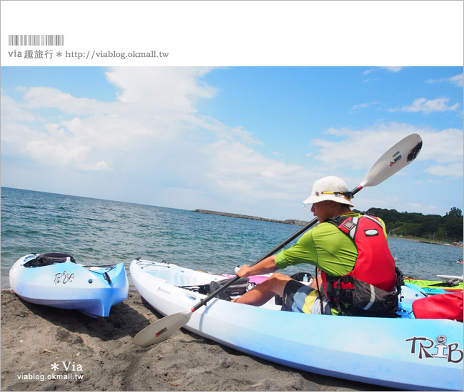 北海道旅遊》塩谷海岸獨木舟之旅～夏季最驚豔的北海道玩法！