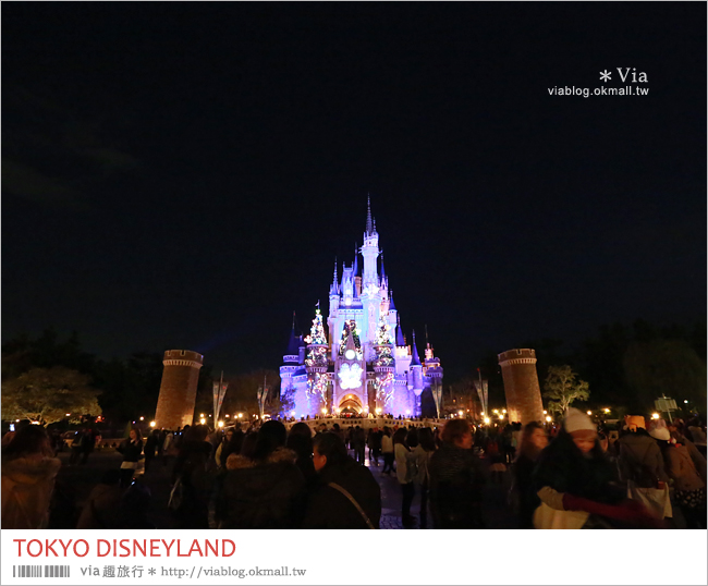 東京迪士尼樂園》Tokyo Disneyland（下）夜晚更美麗！樂園夜色＋聖誕節裝飾篇