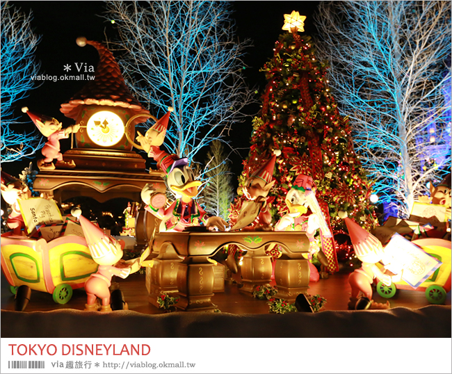 東京迪士尼樂園》Tokyo Disneyland（下）夜晚更美麗！樂園夜色＋聖誕節裝飾篇