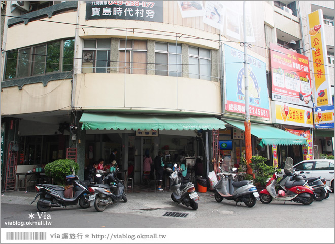 南投市美食》南投菜市場美食～李記小籠包、圓環意麵、冬瓜茶、菜市場珍奶