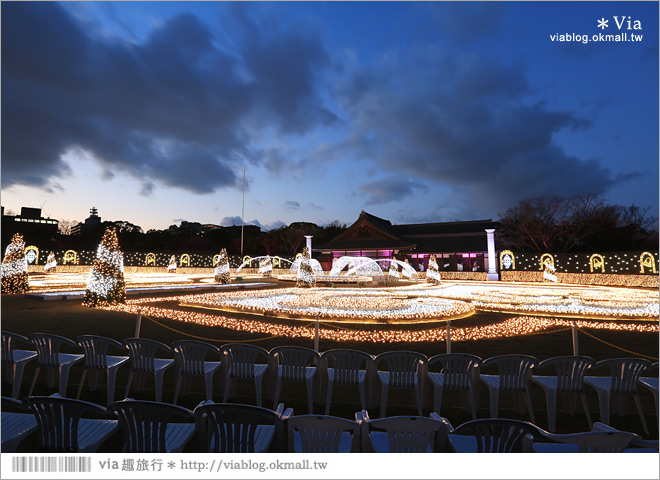 大阪城公園》初登場！大阪城3d光雕秀～冬季限定！關西推薦必看的浪漫燈節