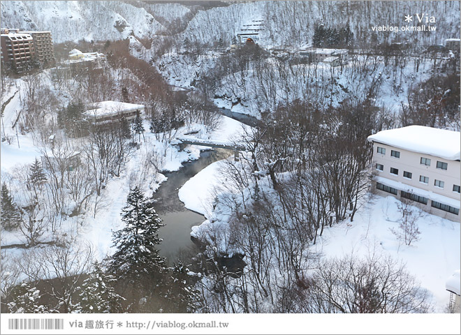 定山溪溫泉飯店》札幌定山溪豪景溫泉旅館(View Hotel)～景色超美！