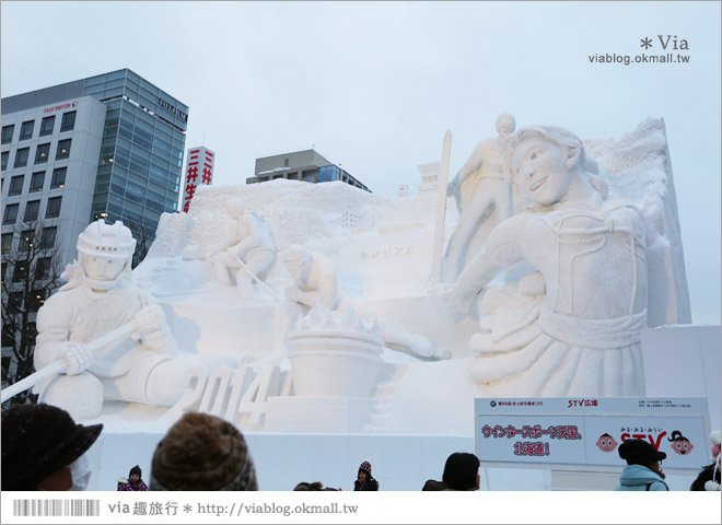 北海道雪祭》札幌雪祭～日本冬季最盛大的活動！冰雕雪雕超有看頭！