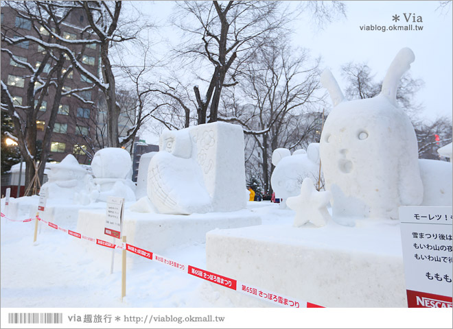 北海道雪祭》札幌雪祭～日本冬季最盛大的活動！冰雕雪雕超有看頭！