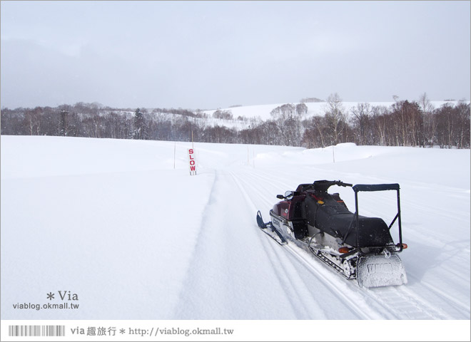 北海道冬季旅遊》北海道雪上活動～White Isle超好玩的雪上摩托車初體驗！