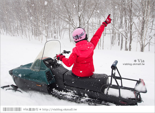 北海道冬季旅遊》北海道雪上活動～White Isle超好玩的雪上摩托車初體驗！