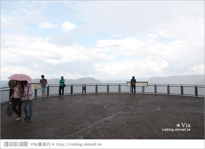 澳洲旅遊景點》藍山一日遊～三姐妹峰、回聲角及世界最陡的纜車之旅