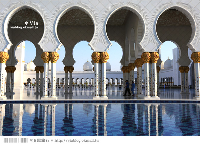 阿布達比旅遊》謝赫扎耶德大清真寺(Sheikh Zayed Grand Mosque)～超美！世界造價最高的清真寺