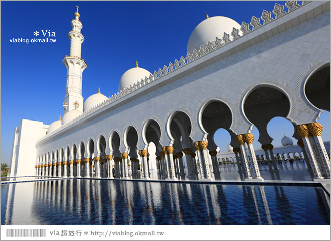 阿布達比旅遊》謝赫扎耶德大清真寺(Sheikh Zayed Grand Mosque)～超美！世界造價最高的清真寺