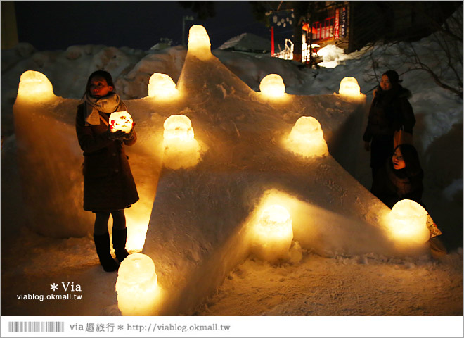 小樽雪燈之路》北海道小樽雪祭～浪漫必訪！小樽運河雪景美不勝收～戀人們的最愛