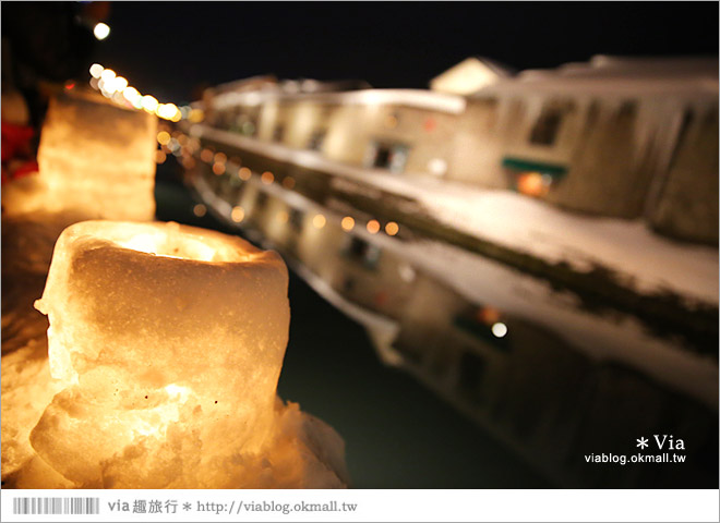 小樽雪燈之路》北海道小樽雪祭～浪漫必訪！小樽運河雪景美不勝收～戀人們的最愛