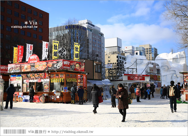 札幌雪祭》札幌雪祭‧大通公園雪祭會場～再感受一次盛大雪雕的魅力《白天版》