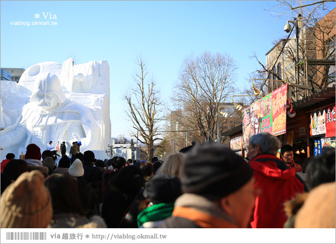 札幌雪祭》札幌雪祭‧大通公園雪祭會場～再感受一次盛大雪雕的魅力《白天版》