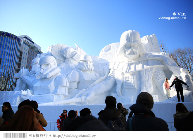 札幌雪祭》札幌雪祭‧大通公園雪祭會場～再感受一次盛大雪雕的魅力《白天版》