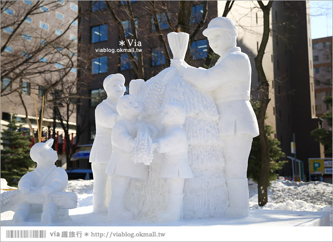 札幌雪祭》札幌雪祭‧大通公園雪祭會場～再感受一次盛大雪雕的魅力《白天版》