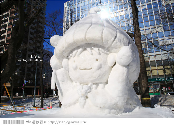 札幌雪祭》札幌雪祭‧大通公園雪祭會場～再感受一次盛大雪雕的魅力《白天版》