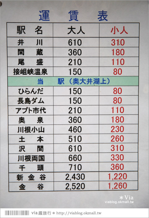 靜岡旅遊》大井川鐵道(下)～日本唯一齒軌登山軌道＋山中湖上秘境車站「奧大井湖上站」