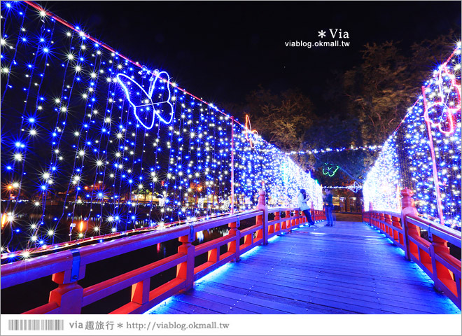 台灣燈會》台中燈會～台中公園燈會搶先看！原來台中公園也可以如此璀璨！