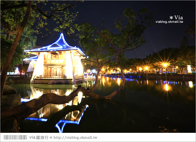 台灣燈會》台中燈會～台中公園燈會搶先看！原來台中公園也可以如此璀璨！