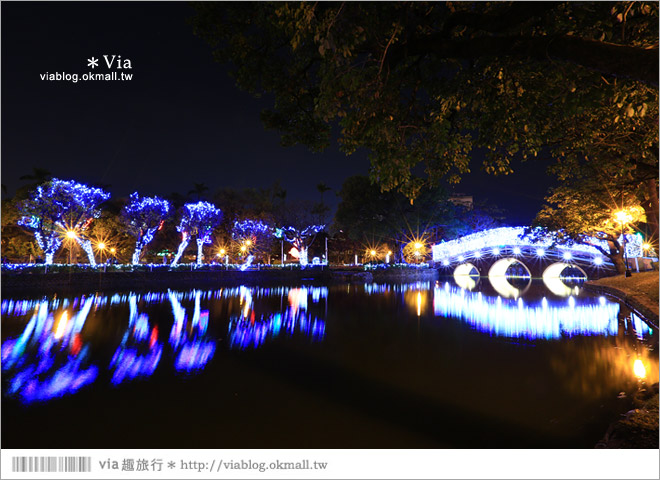 台灣燈會》台中燈會～台中公園燈會搶先看！原來台中公園也可以如此璀璨！