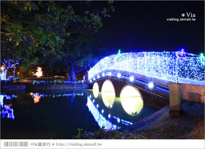 台灣燈會》台中燈會～台中公園燈會搶先看！原來台中公園也可以如此璀璨！