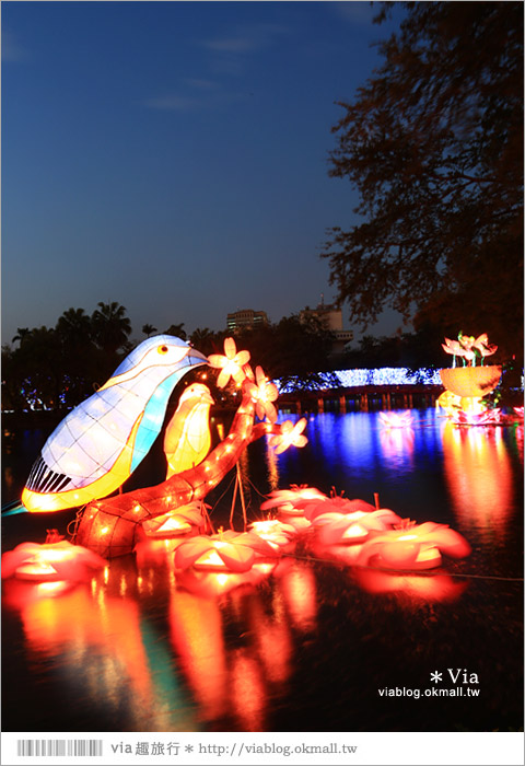 台灣燈會》台中燈會～台中公園燈會搶先看！原來台中公園也可以如此璀璨！