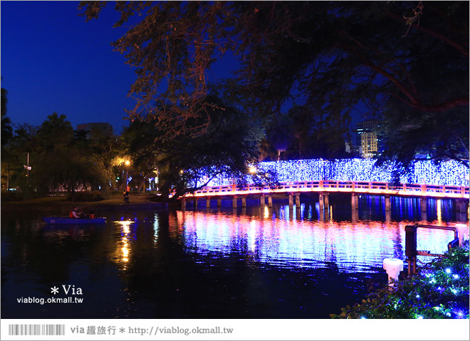 台灣燈會》台中燈會～台中公園燈會搶先看！原來台中公園也可以如此璀璨！