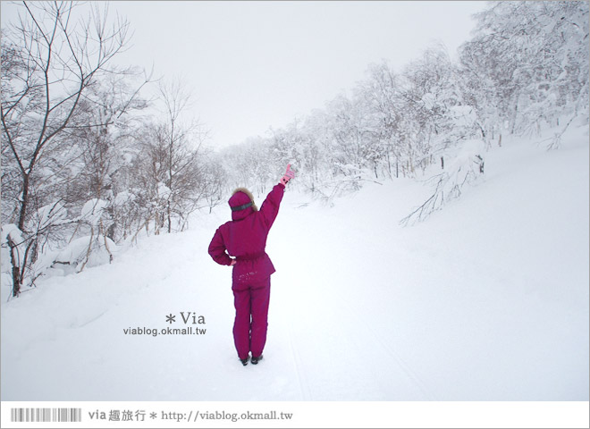 北海道雪上摩托車》北海道名寄滑雪場～體驗雪森林中雪上摩托車的騁馳速度快感！