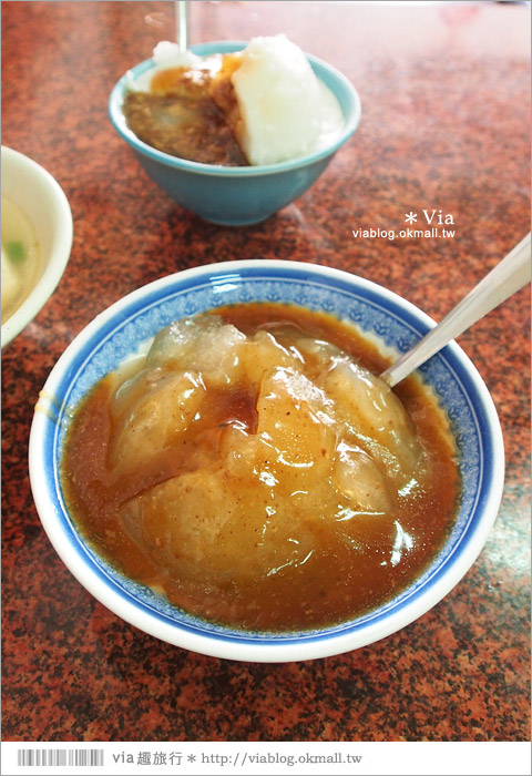 芬園美食》社口肉圓～彰化芬園小吃推薦，好吃！彈Ｑ的肉圓，簡單的美味！